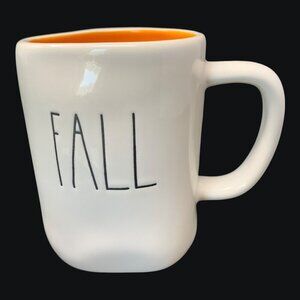 Rae Dunn FALL YALL Mug Large Coffee Cup Magenta Farmhouse Gift Autumn Decor LL